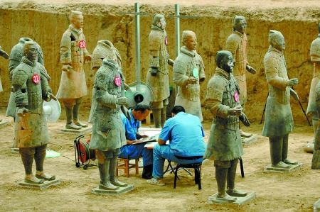 兵马俑出土的秦剑叫什么,兵马俑出土的秦剑在博物馆哪里