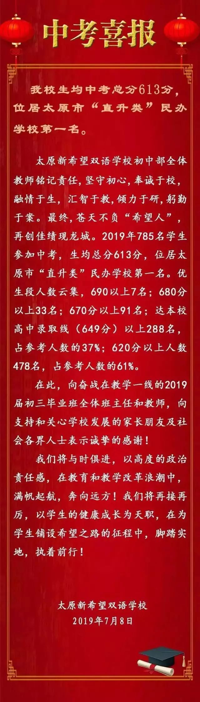 太原市初中学校中考成绩排名,太原初中哪个学校比较好