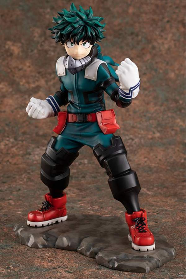 超轻粘土手办绿谷出久,我的英雄学院绿谷手办q版