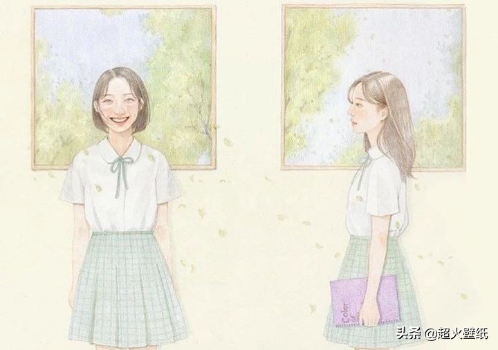 韩国高颜值小姐姐学了6年的绘画,却治愈了全网18万粉丝