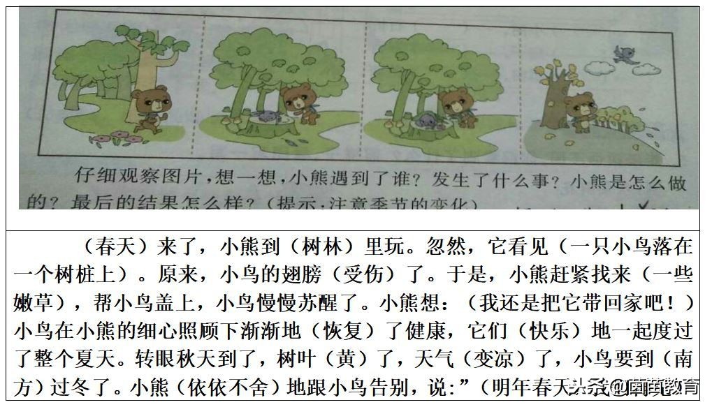 看图写话期末综合练习三,期末必考看图写话训练6篇附范文