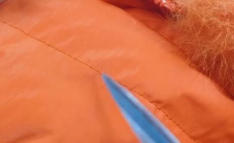 羽绒服钻毛小妙招,羽绒服内里钻毛有什么好的办法吗