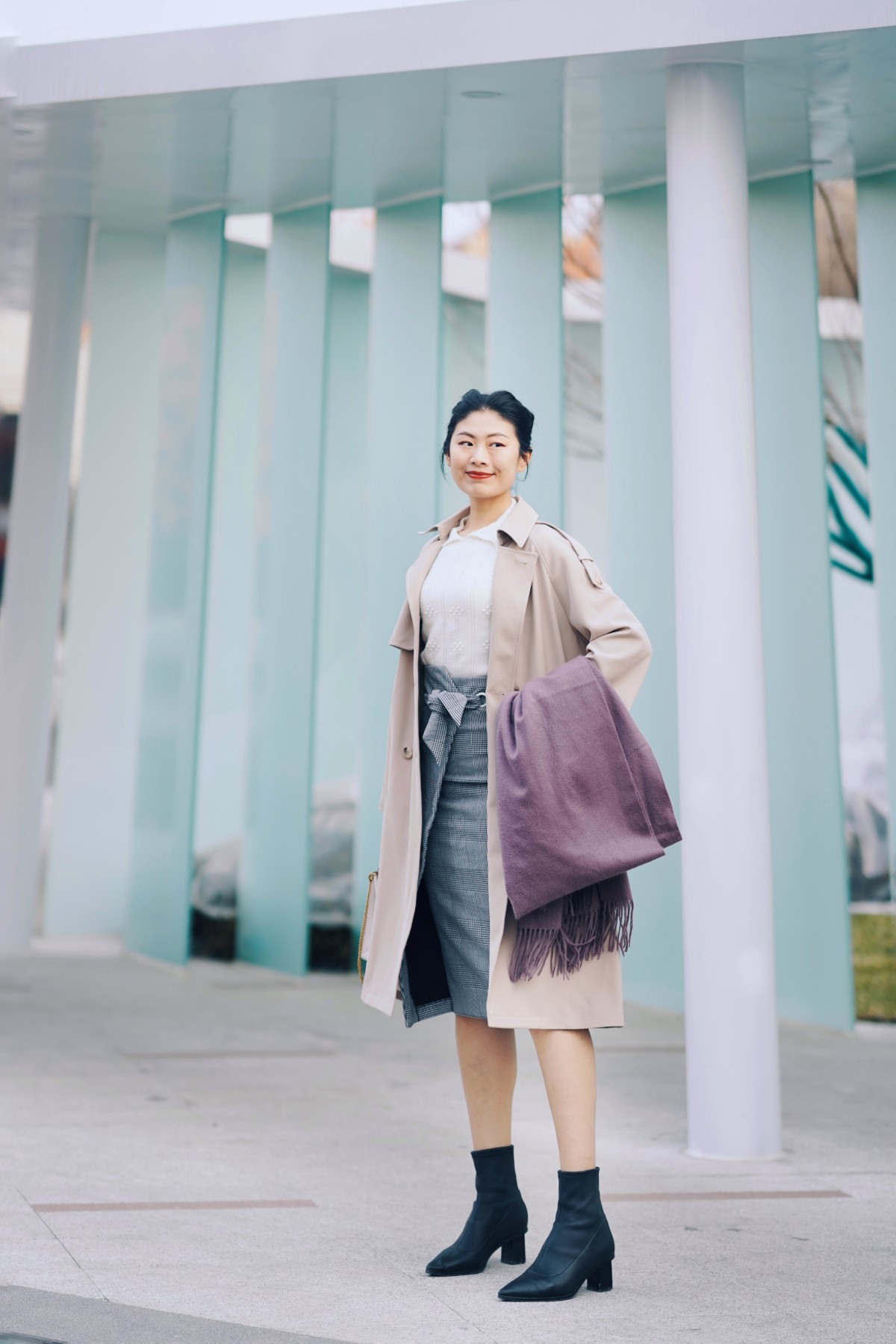 立春之后的时髦实用之选：小西装、风衣和连衣裙