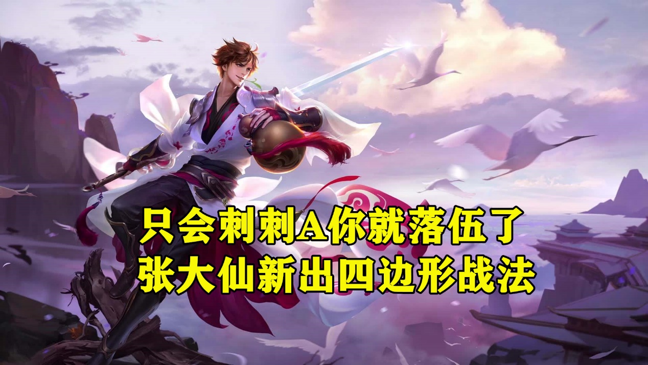 张大仙正方形打野,张大仙反手一个大招