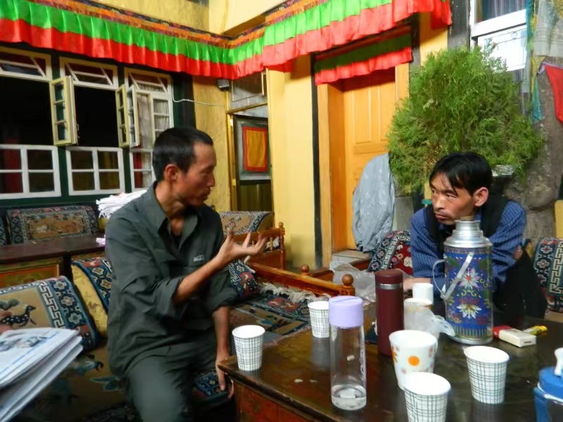 去拉萨的倒计时7天,在拉萨的晚上