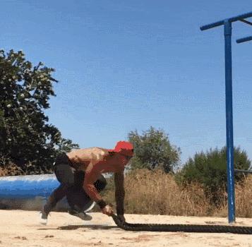 战绳燃脂,战绳减肥训练方法