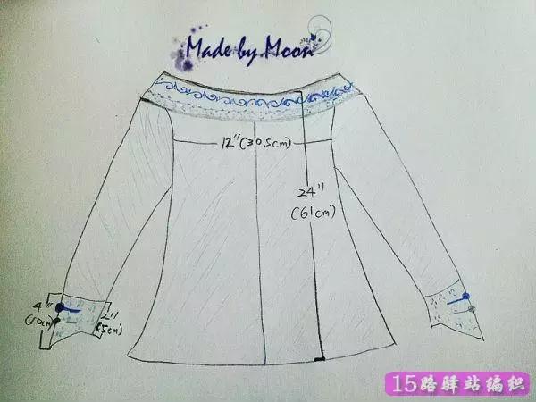 流行的开衫毛衣编织教程,女士新款棒针开衫毛衣编织教程