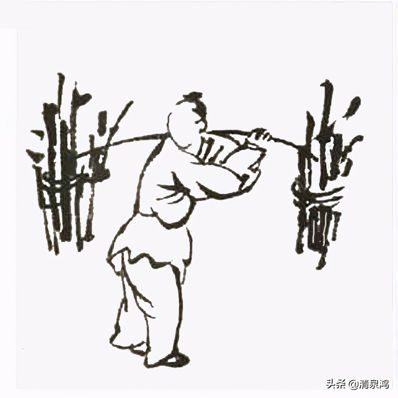 山水画人物点景画法技巧,点景人物作为山水画的关键构成