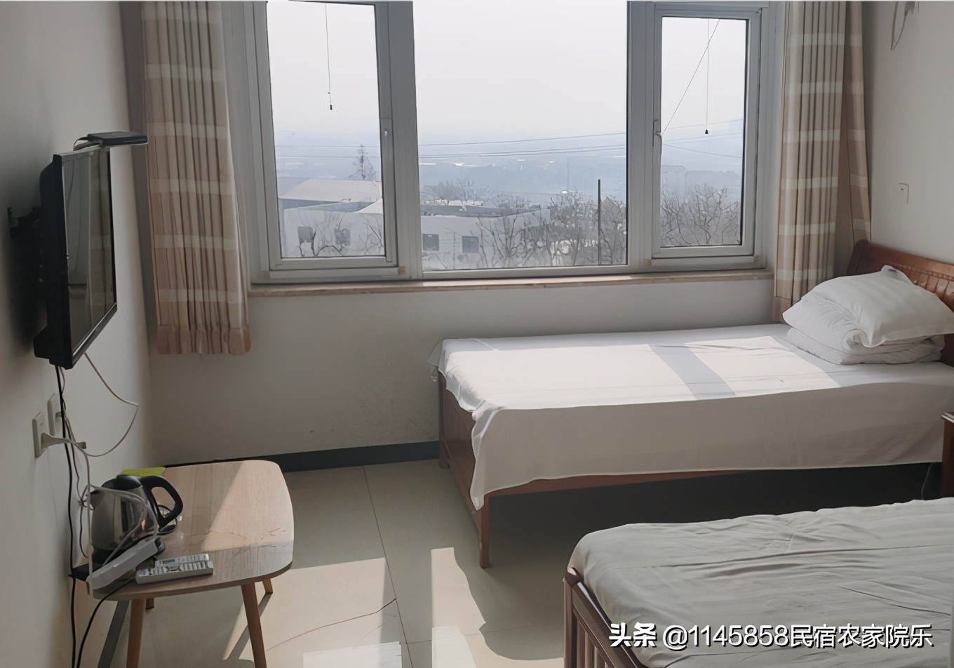 蓟县盘山青岚山庄农家院,享受蓟县农家院的风景