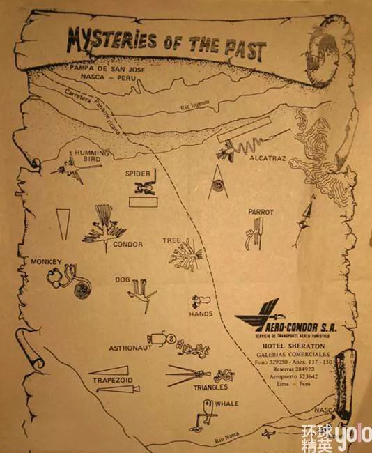 纳斯卡巨画之谜地点,秘鲁纳斯卡沙漠巨画