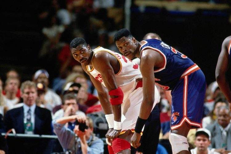 尤因与奥拉朱旺总决赛,尤因和奥拉朱旺抢七