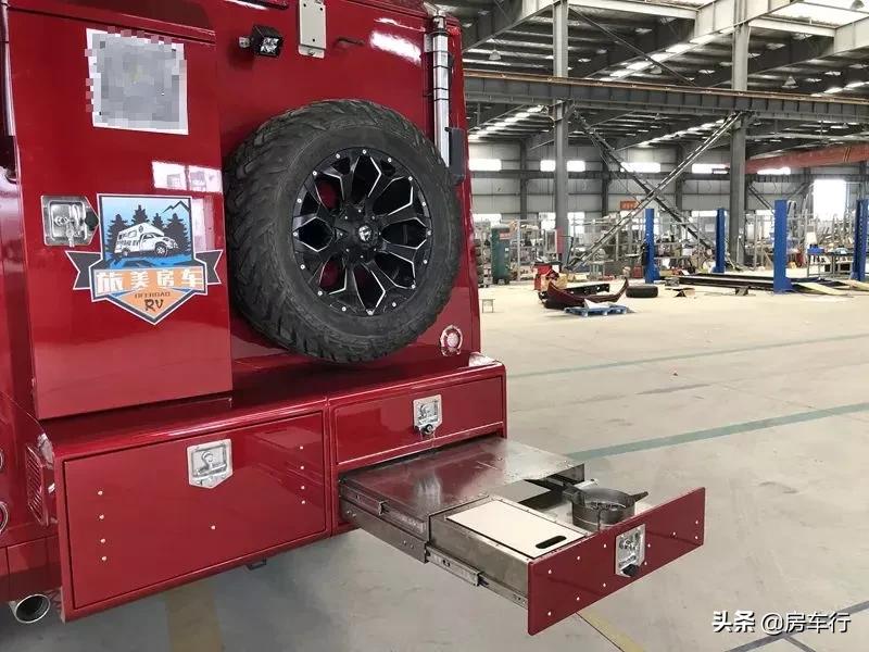 旅美速腾福特3.5t四驱b型房车,2024款福特t8b型房车四驱