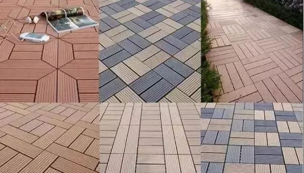 庭院花园石材地板铺设效果,私家庭院最流行的4大铺装方式