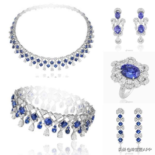 坦桑石首饰排行榜,大牌坦桑石珠宝