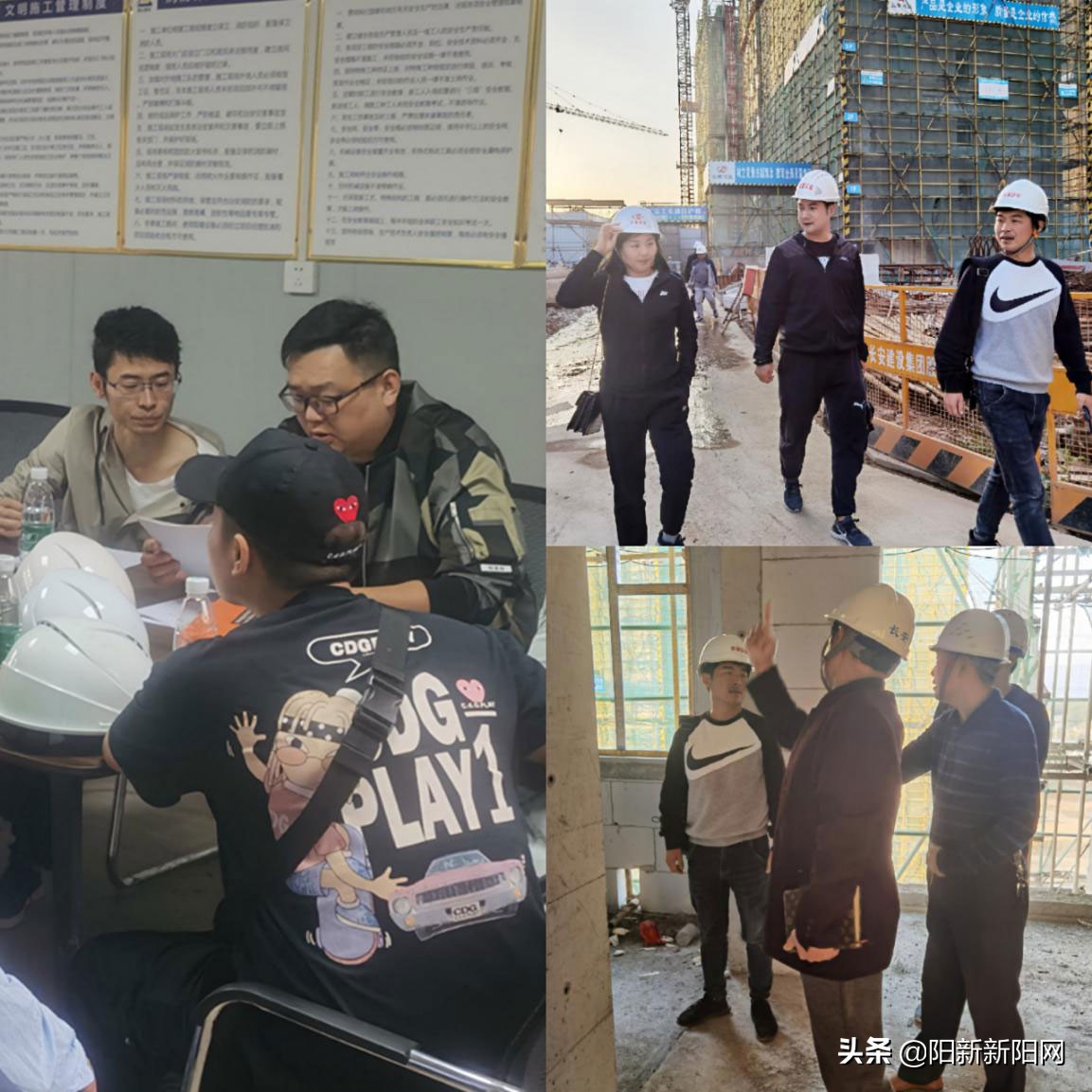 黄石市建筑行业专家赴阳新县开展优质结构工程评审