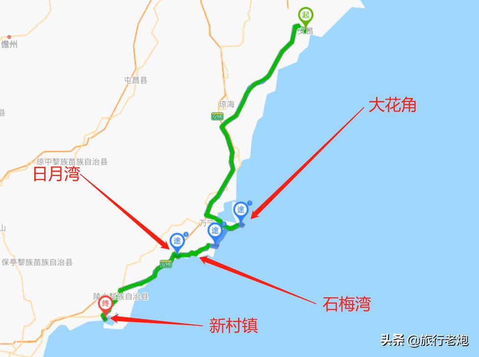 海南环岛自驾游5天攻略详细行程,海南环岛自驾游西线景点有哪些