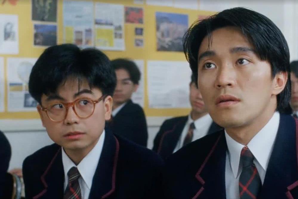 逃学威龙周星驰经典,周星驰逃学威龙原图