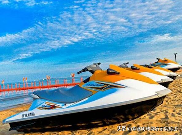 东戴河沙滩玩耍,东戴河海边沙滩