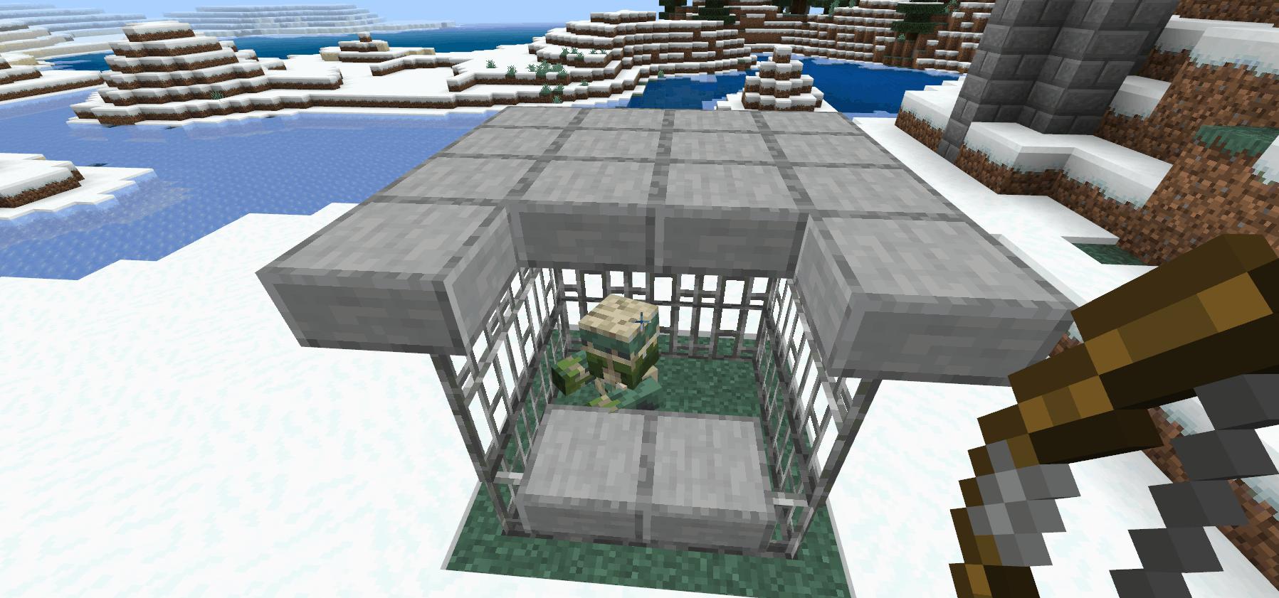 我的世界mc僵尸与村民,mc我的世界僵尸村