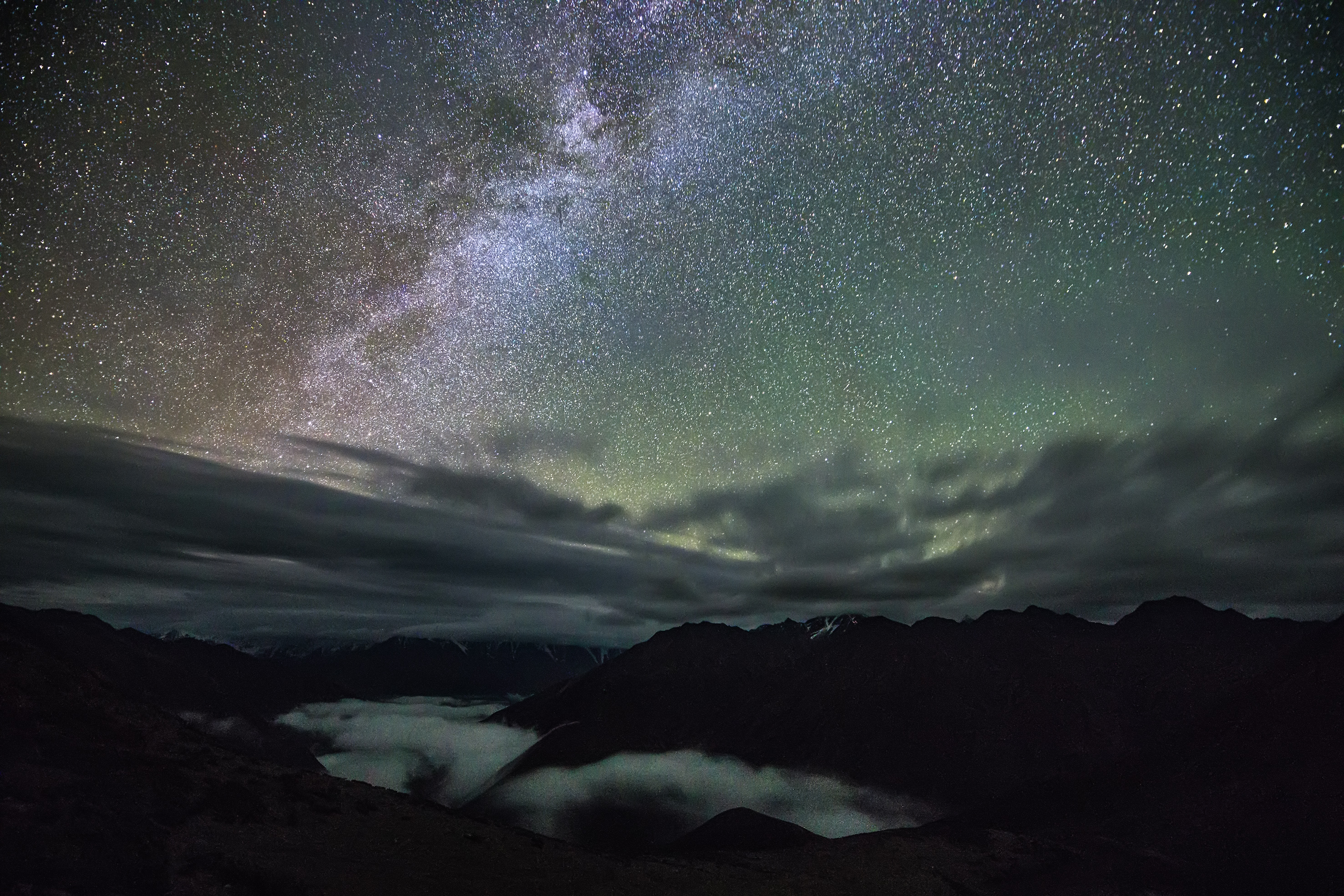 贡嘎雪山自由旅拍,里索海贡嘎雪山全景