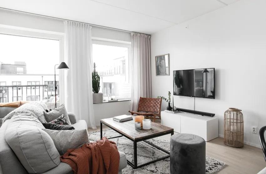 爱了这两间性冷淡系小户型，网友：这才叫一个人的豪宅