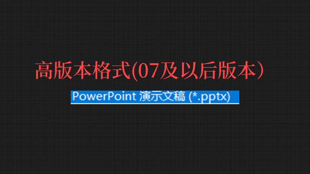ppt保存什么格式不会变,PPT怎么另存为