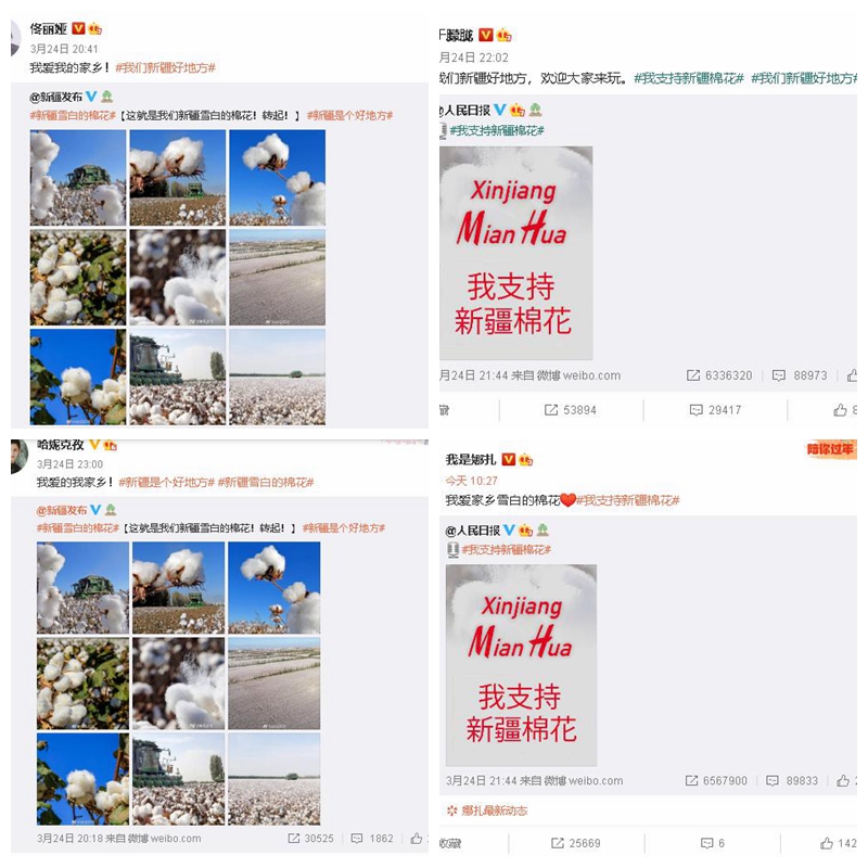 新疆棉花被官方通报批评了吗,新疆新棉花被