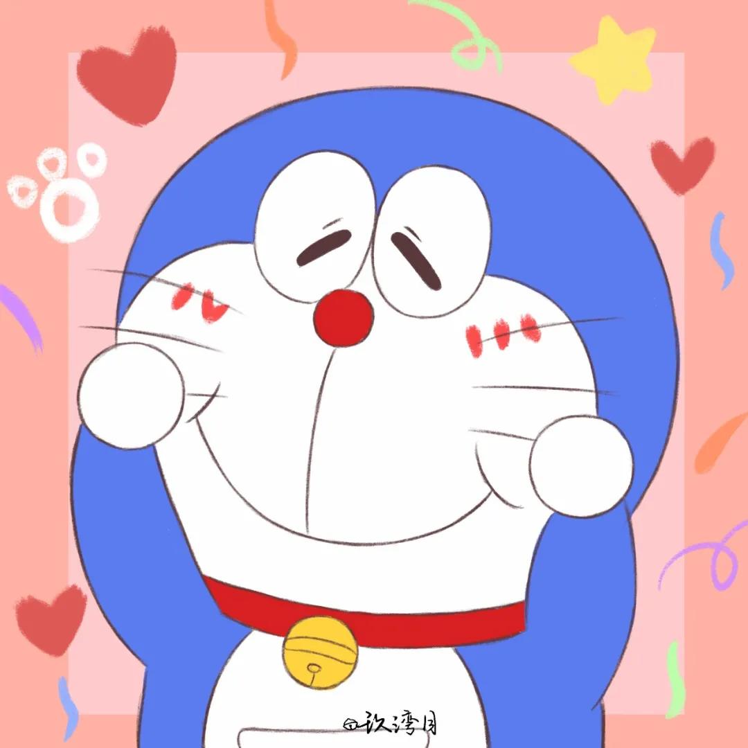 小熊猫卡通头像大全可爱,可爱叮当猫动漫头像