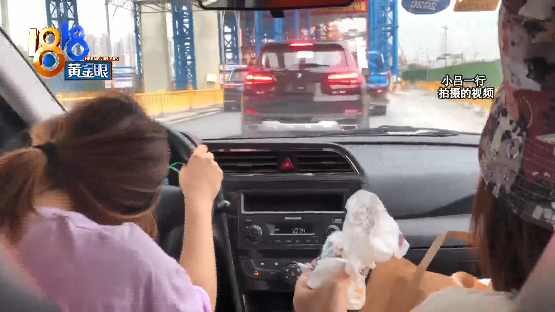 女大学生骑车外出,女大学生摩旅被撞