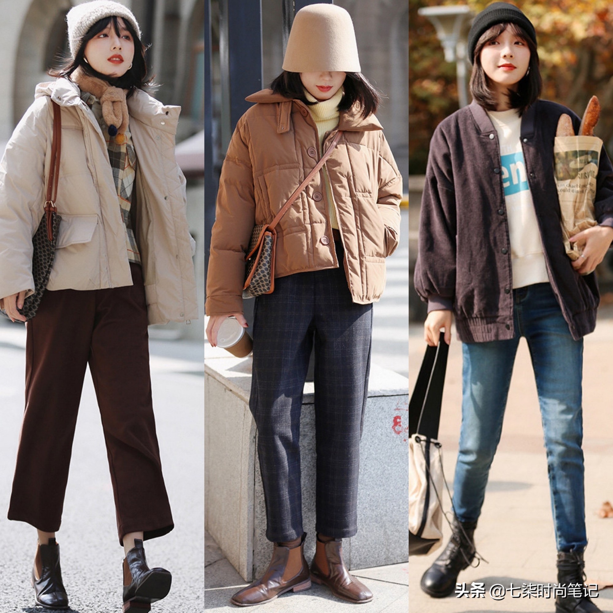 冬日穿搭想要时尚和保暖两不误,冬日穿搭气质高档