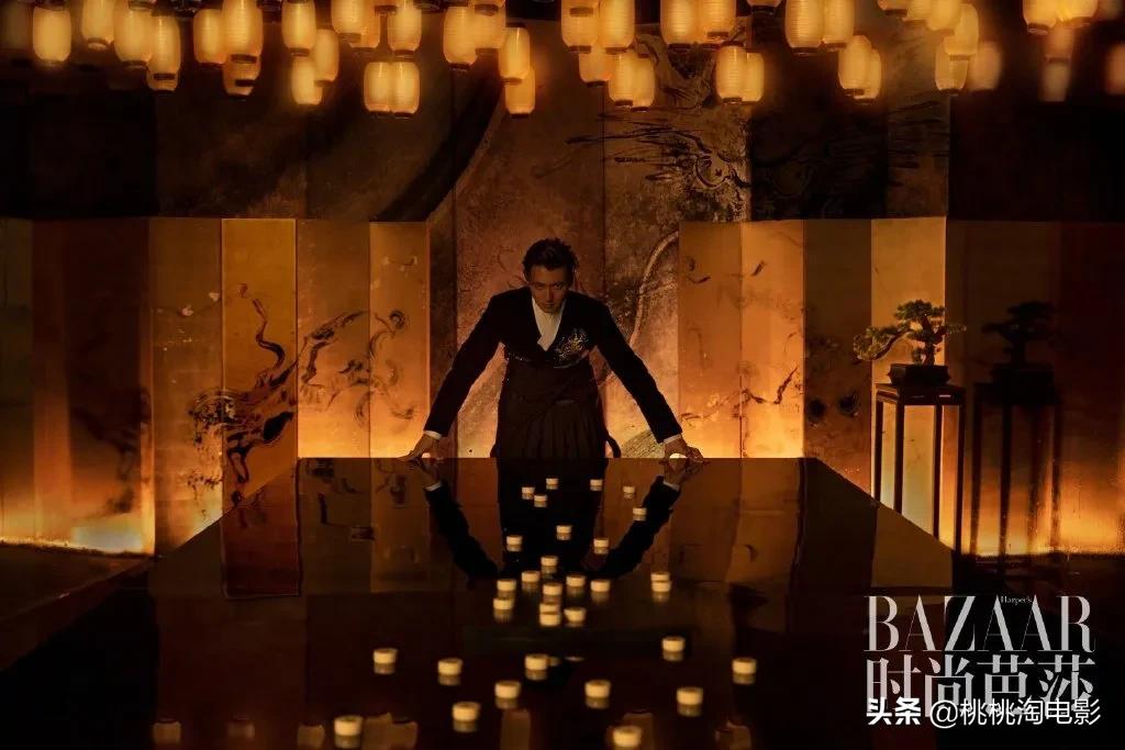 谢霆锋早期写真图片,谢霆锋时尚芭莎2014采访