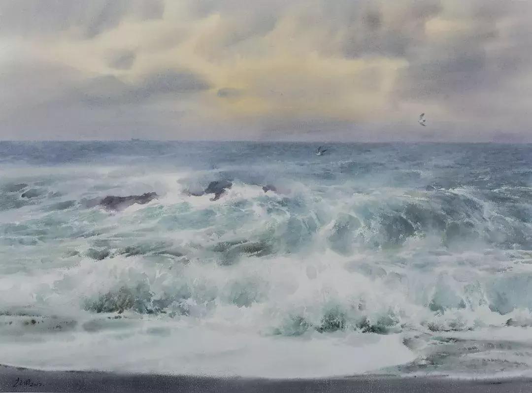 天啊，他笔下的金奖作品，简直美哭，还有详细画法步骤