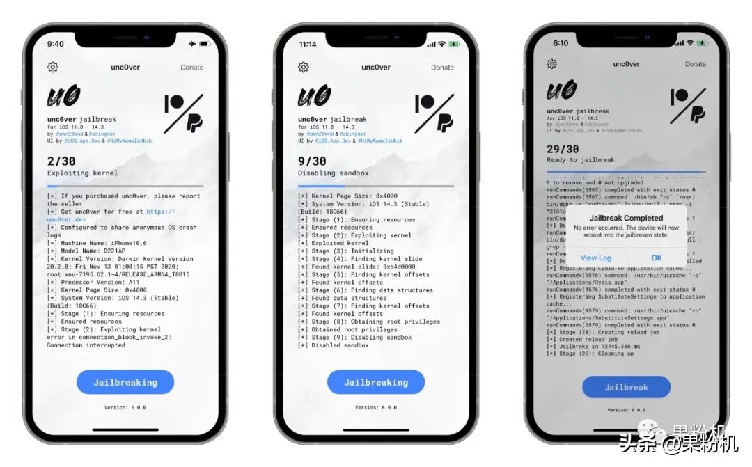 unc0ver6.0越狱–常见问题