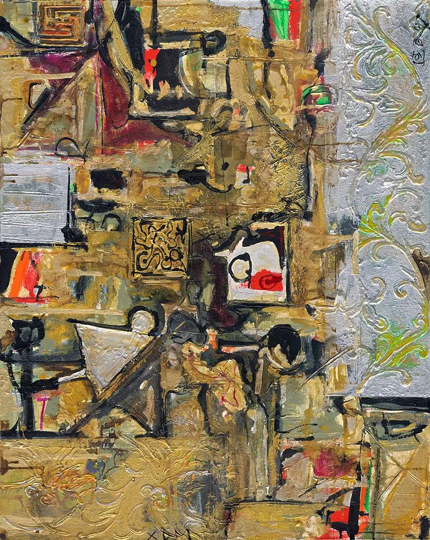 许德民的抽象诗,艺诺的作品