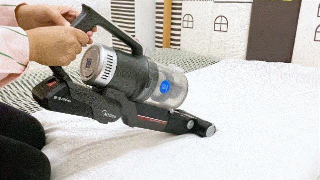 美的p7弯折吸尘器初体验,美的吸尘器深度清洁