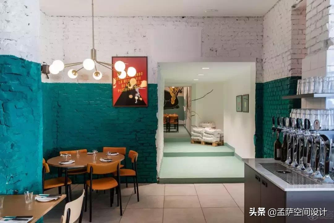 意式披萨连锁店设计案例,意式风格披萨店