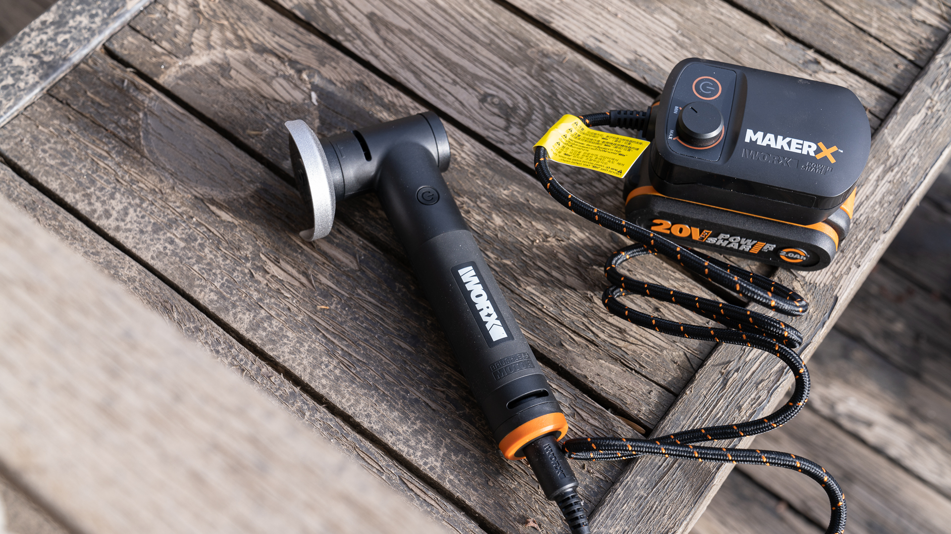 威克士makerx角磨机,选对工具事半功倍