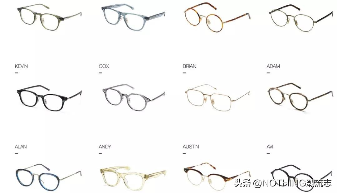 日本手造眼镜品牌,日本十大名牌眼镜排名