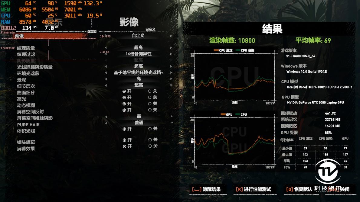 微星游戏本ge63评测,显卡直连可以提升多少性能