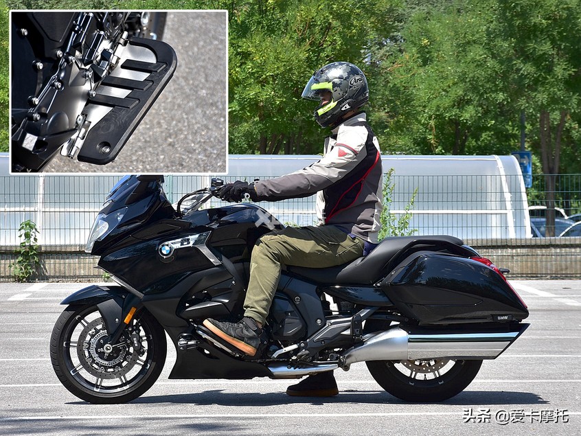 宝马k1600b和哈雷公路滑翔,哈雷k1600