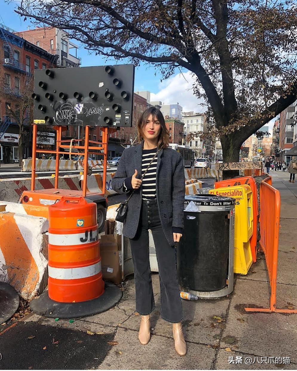 牛仔裤宽松阔腿裤微喇叭裤穿搭,除了阔腿裤还有什么裤子好看