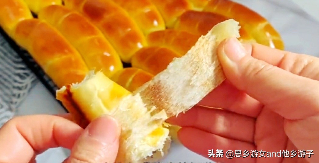 波兰种的牛角面包做法,波兰种牛奶吐司面包做法