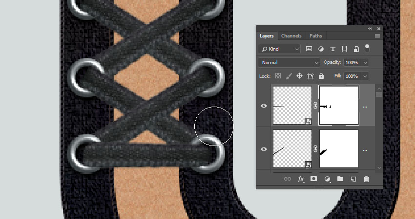 ps怎么做创意字体描边,ps鞋带花边怎么设计