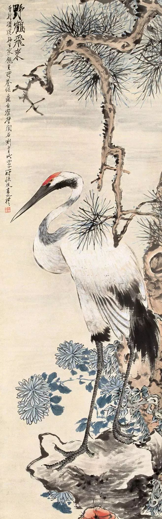 潘天寿100幅花鸟画欣赏 (潘天寿写意花鸟画要义)