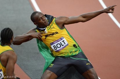 世界飞人博尔特50米跑步最高纪录,百米飞人大战博尔特世界纪录