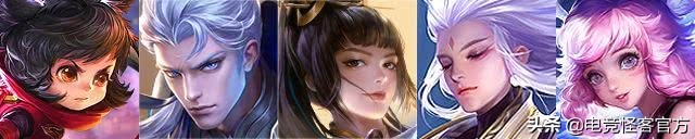 五位英雄调整，这几个非伴生皮免费送！小乔青蛇也能白嫖？