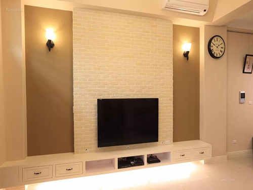 电视背景护墙板怎么安装视频,电视墙护墙板加壁布安装过程