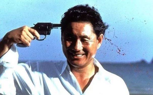 北野武多年的面瘫图片,北野武年轻的时候