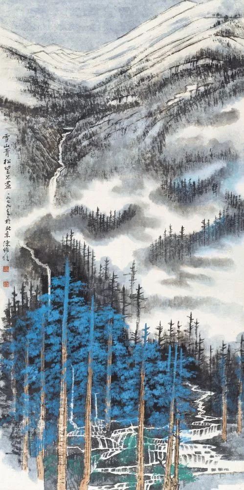 陈良宗山水画作品欣赏,陈家振山水画作品欣赏