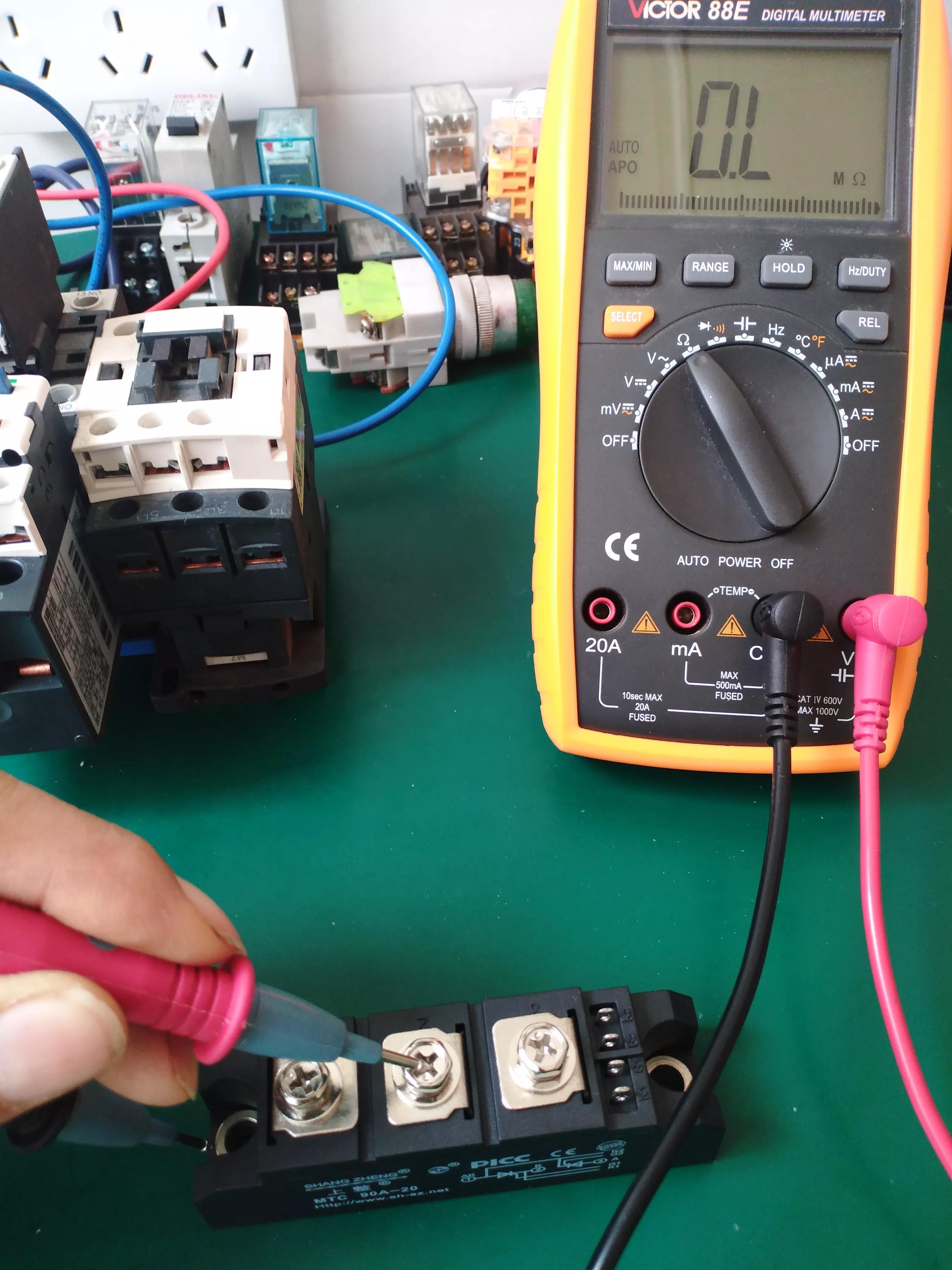 mtc可控硅1600v怎么测量好坏,三相可控硅整流模块如何测量好坏